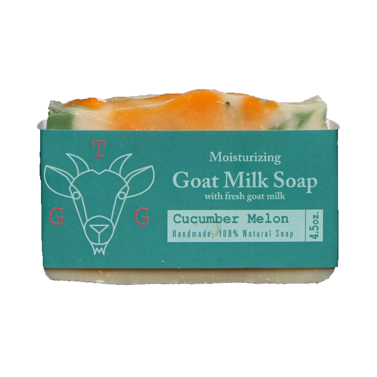 Cucumber Melon goat milk soap